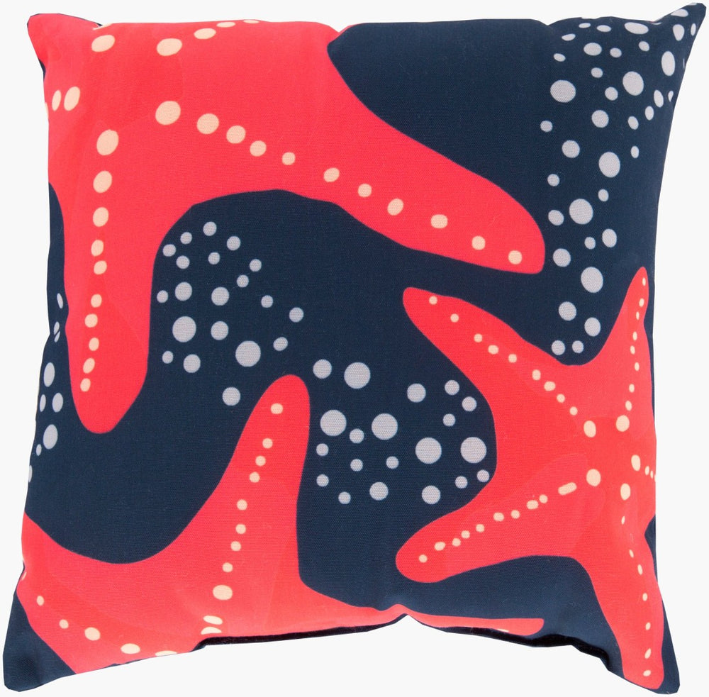 Livabliss Rain Woven Coastal Accent Pillow Textured Polyester Square Throw for Sofa or Bed RG142-2020