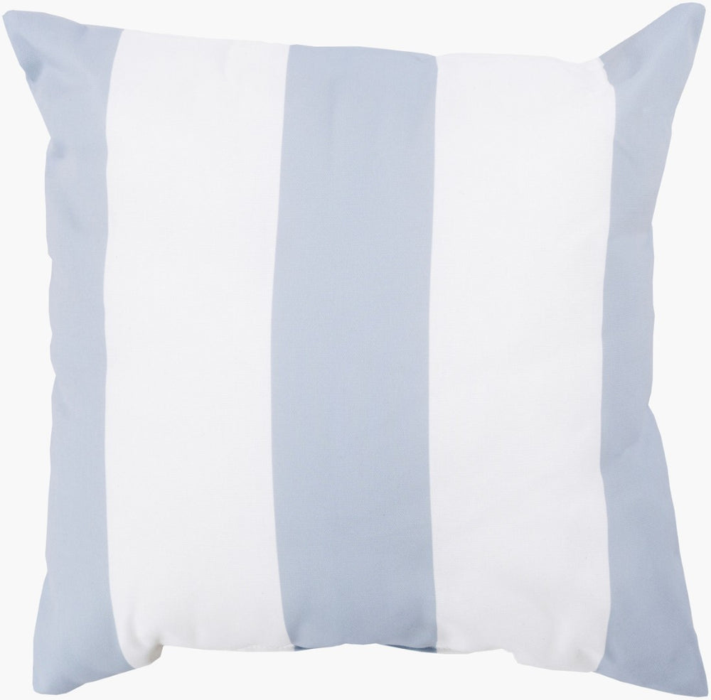 Livabliss Rain Coastal Woven Polyester Square Accent Pillow for Sofa Bed or Reading Chair RG161-2020