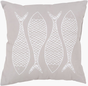 Livabliss Rain Woven Coastal Accent Pillow Square Polyester Fill Textured Sofa Bedroom Decor RG170-2020