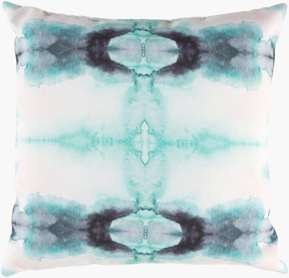 Livabliss Rain Woven Polyester Accent Pillow Square Textured Modern Sofa Throw for Living Room RG254-1818
