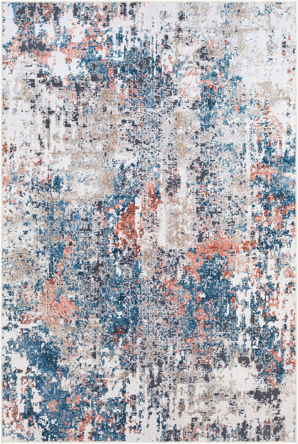Livabliss Regen Flatweave Polyester Area Rug Modern Graphic Pattern for Living and Dining Rooms RGE2303-7696