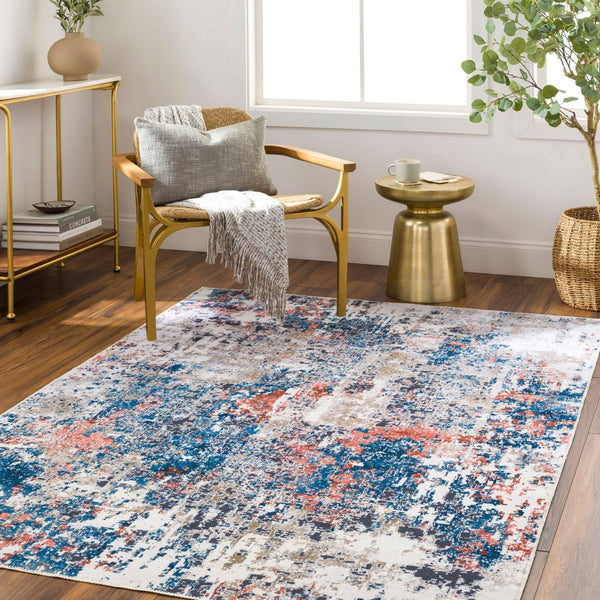 Livabliss Regen Flatweave Polyester Area Rug Modern Graphic Pattern for Living and Dining Rooms RGE2303-7696