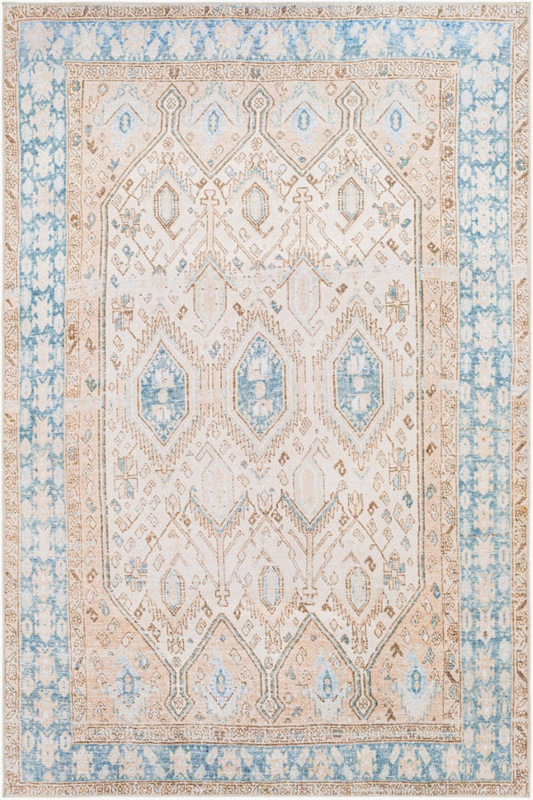 Livabliss Regen Traditional Flatweave Polyester Area Rug for Dining Rooms and Living Spaces RGE2304-7696