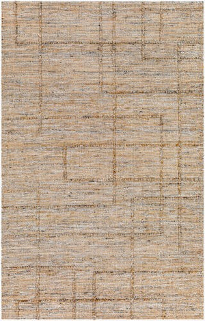 Surya Regal Modern 2' X 3' Handmade Area Rug - Durable Jute And Polyester Blend For Elegant Living Spaces Tan Jute,Polyester Rgl2300-810