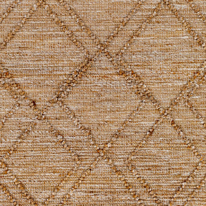Surya Regal Modern 2' X 3' Handmade Area Rug - Durable Jute And Polyester Blend For Elegant Living Spaces Tan Jute,Polyester Rgl2302-810