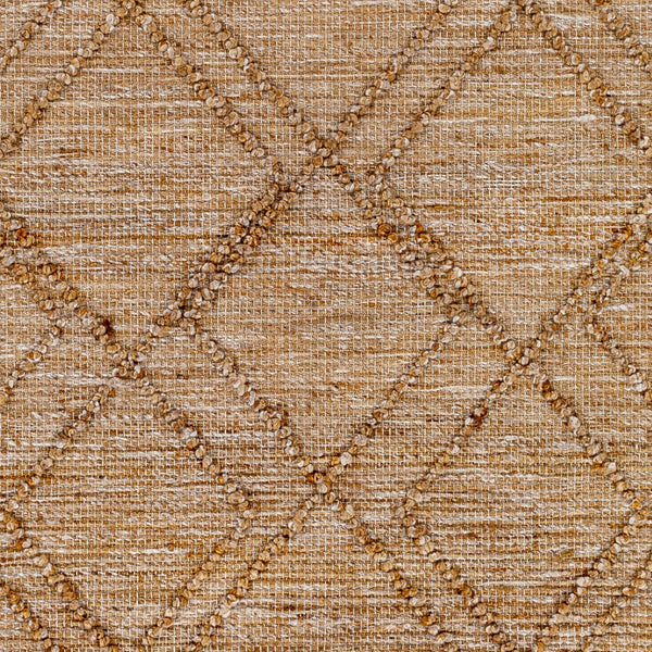 Surya Regal Modern 2' X 3' Handmade Area Rug - Durable Jute And Polyester Blend For Elegant Living Spaces Tan Jute,Polyester Rgl2302-810