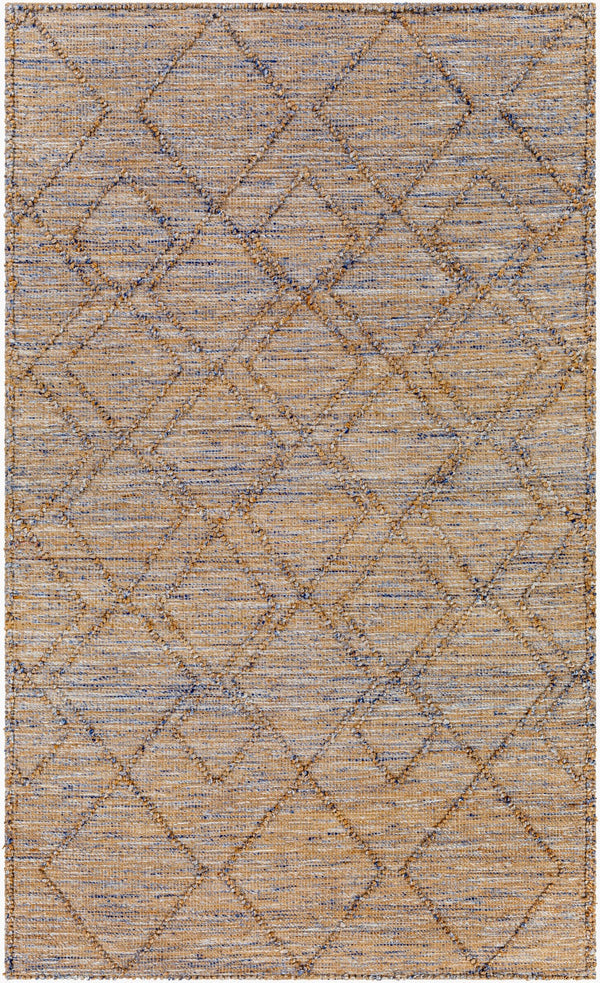 Surya Regal Modern 2' X 3' Handmade Area Rug - Durable Jute And Polyester Blend For Elegant Living Spaces Tan Jute,Polyester Rgl2303-576