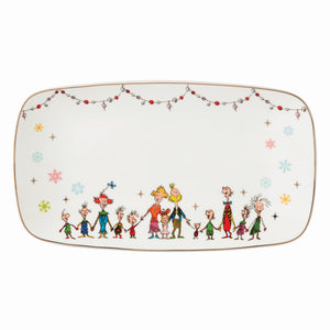 Lenox Merry Grinchmas Tray Green, IVORY PORCELAIN 894173