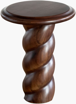 Surya Rigmor Square End Table Traditional Compact Design for Living Room or Bedroom Corner RGMR001-231818