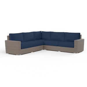 Coronado Sectional in Spectrum Indigo w/ Self Welt SW2101-SEC-48080 Sunset West