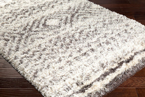 Livabliss Rhapsody Moroccan Geometric Wool Blend Area Rug Belgian Woven Plush Entryway Accent RHA1034-23