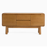 VIG Furniture Modrest Rhea - Modern Natural Mango Buffet VGWDMAR-BUF02-2D-NAT