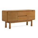 VIG Furniture Modrest Rhea - Modern Natural Mango Buffet VGWDMAR-BUF02-2D-NAT