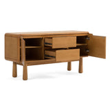 VIG Furniture Modrest Rhea - Modern Natural Mango Buffet VGWDMAR-BUF02-2D-NAT