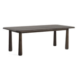 VIG Furniture Modrest Rhea - Modern 87" Dark Acacia Rectangular Dining Table VGWDMAR-DT2.2-DK