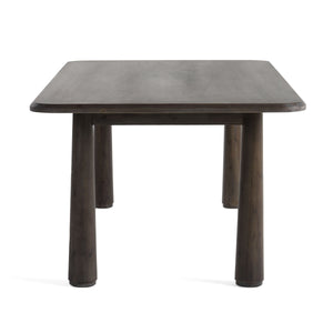 VIG Furniture Modrest Rhea - Modern 87" Dark Acacia Rectangular Dining Table VGWDMAR-DT2.2-DK