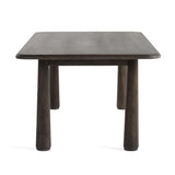 VIG Furniture Modrest Rhea - Modern 87" Dark Acacia Rectangular Dining Table VGWDMAR-DT2.2-DK