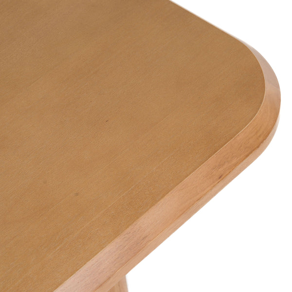 VIG Furniture Modrest Rhea - Modern 87" Natural Acacia Rectangular Dining Table VGWDMAR-DT2.2-NAT