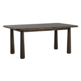 VIG Furniture Modrest Rhea - Modern 71" Dark Acacia Rectangular Dining Table VGWDMAR-DT1.8-DK