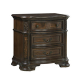 English Elm Steve Silver - Royale - Nightstand With Usb And Power Outlet - Dark Brown