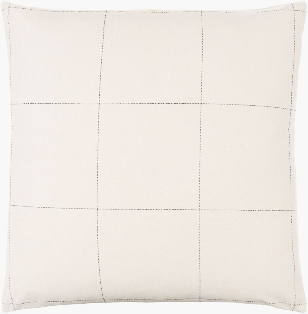 Livabliss Ranchi Cotton Woven Accent Pillow Neutral Cottage Farmhouse Sofa Bedroom Decor RHI001-2020