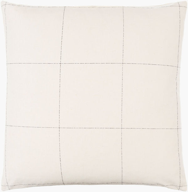 Livabliss Ranchi Handcrafted Cotton Accent Pillow Soft Woven Texture for Cottage Style Rooms RHI001-2222D
