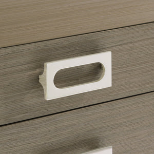 Bernhardt Bernhardt Modulum Nightstand With Soft-Close Drawers, Usb Charger, Two-Tone Sahara & Adobe Finish 315230