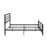 Christopher Knight Home® - Noble House - Francoise Queen-Size Geometric Platform Bed Frame