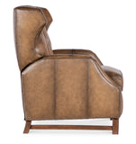 Henderson Press Back Recliner Brown RC806-PB-078 Hooker Furniture