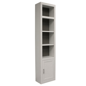 Parker House Catalina 22 In. Open Top Bookcase Cottage White Poplar Solids / Birch Veneers CAT#420