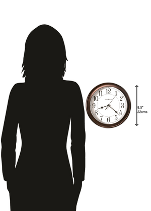 Hekman Furniture 625381 Virgo Wall Clock - Elegant Oil-rubbed Bronze, Durable Quartz Movement, Perfect For Any Room  Virgo Wall Clock 625381