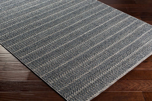 Livabliss Ariana Turkish Machine Woven Polypropylene Accent Rug for Entryways and Small Spaces Deep Teal, Blue 2' x 3' RIA2307-23