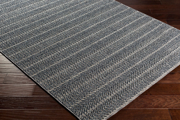 Livabliss Ariana Turkish Machine Woven Polypropylene Accent Rug for Entryways and Small Spaces Deep Teal, Blue 2' x 3' RIA2307-23