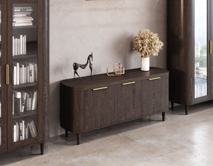 VIG Furniture Modrest Richmond - Modern Brown Oak Buffet VGME-RICHMOND-BROWN-B