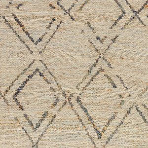 Surya Riah Handwoven 2' X 3' Jute Area Rug - Cottage Style, Durable Natural Fiber For High-traffic Areas Medium Gray Jute Rih2300-23