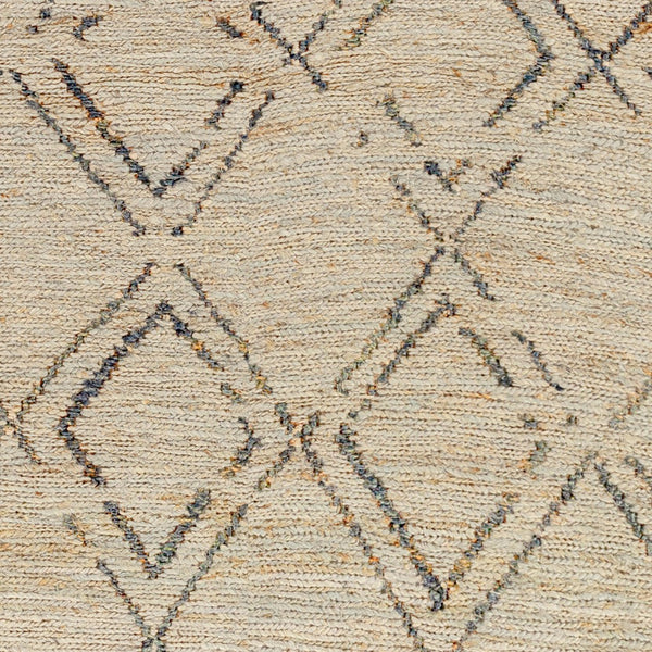 Surya Riah Handwoven 2' X 3' Jute Area Rug - Cottage Style, Durable Natural Fiber For High-traffic Areas Medium Gray Jute Rih2300-23