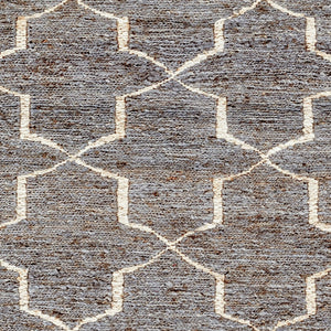 Surya Riah Handwoven 2' X 3' Jute Area Rug - Cottage Style, Durable Natural Fiber For High-traffic Areas Black Jute Rih2303-23
