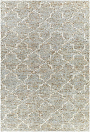 Surya Riah Handwoven 2' X 3' Jute Area Rug - Cottage Style, Durable Natural Fiber For High-traffic Areas Medium Gray Jute Rih2304-23