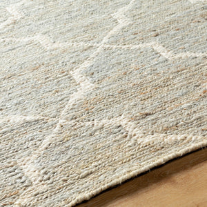 Surya Riah Handwoven 2' X 3' Jute Area Rug - Cottage Style, Durable Natural Fiber For High-traffic Areas Medium Gray Jute Rih2304-23