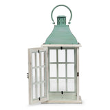 Christopher Knight Home® - Noble House - Hooven Coastal Handcrafted Small Mango Wood Decorative Lantern