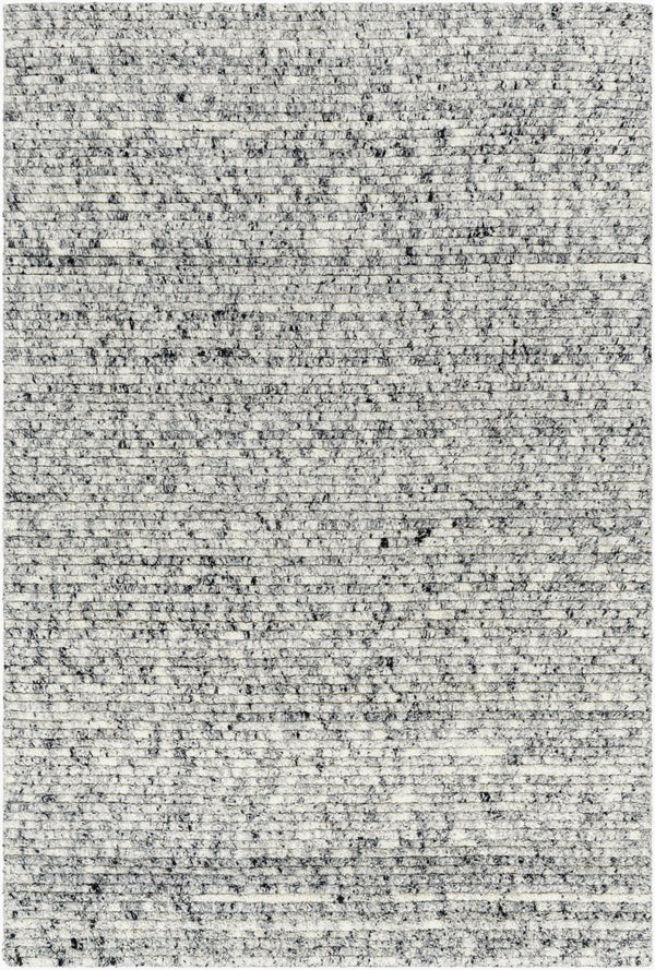 Surya Ronin 10' X 14' Luxurious Handmade Wool Rug - Soft, Durable, Easy To Maintain For Elegant Spaces Charcoal Nz Wool Rin2300-1215