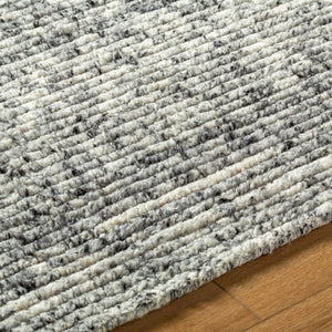 Surya Ronin 10' X 14' Luxurious Handmade Wool Rug - Soft, Durable, Easy To Maintain For Elegant Spaces Charcoal Nz Wool Rin2300-1215