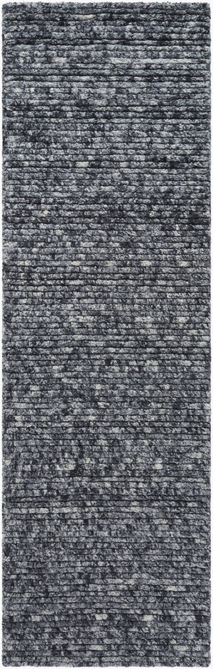 Surya Ronin 10' X 14' Luxurious Handmade Wool Rug - Soft, Durable, Easy To Maintain For Elegant Spaces Charcoal Nz Wool Rin2302-268