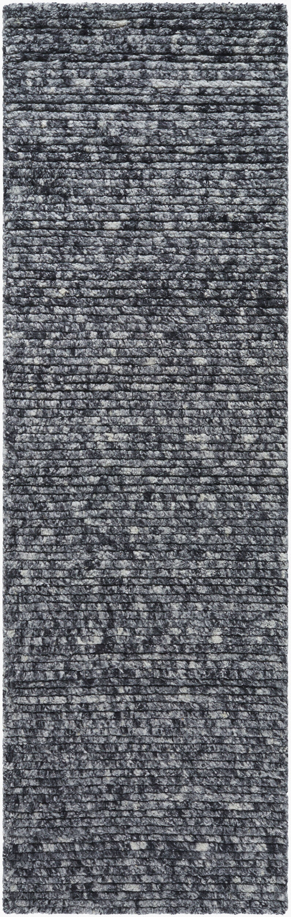 Surya Ronin 10' X 14' Luxurious Handmade Wool Rug - Soft, Durable, Easy To Maintain For Elegant Spaces Charcoal Nz Wool Rin2302-268