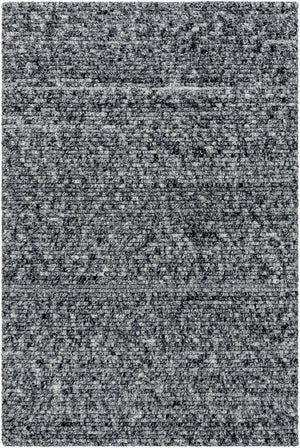 Surya Ronin 10' X 14' Luxurious Handmade Wool Rug - Soft, Durable, Easy To Maintain For Elegant Spaces Charcoal Nz Wool Rin2302-69