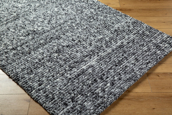 Surya Ronin 10' X 14' Luxurious Handmade Wool Rug - Soft, Durable, Easy To Maintain For Elegant Spaces Charcoal Nz Wool Rin2302-69