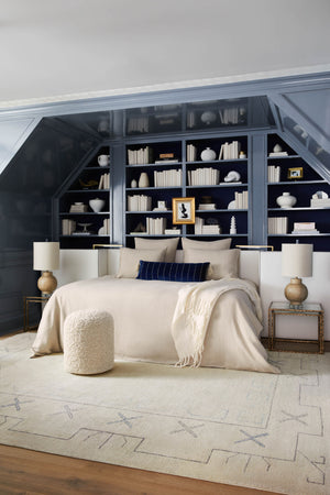 Surya Riviera 10' X 14' Handmade Bohemian Rug In Cotton & New Zealand Wool With Luxurious Fringe Detail Cream Nz Wool,Cotton Riv2300-310