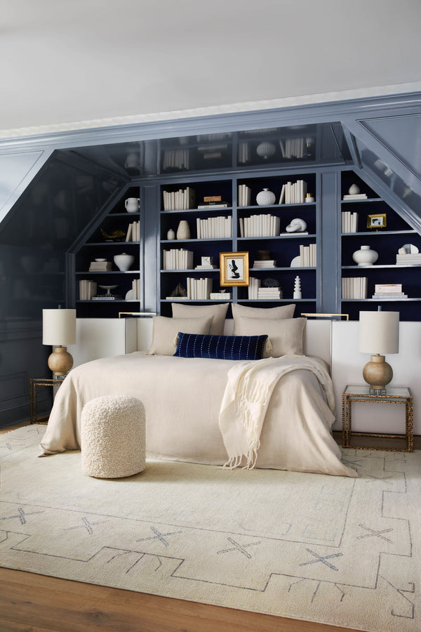 Surya Riviera 10' X 14' Handmade Bohemian Rug In Cotton & New Zealand Wool With Luxurious Fringe Detail Cream Nz Wool,Cotton Riv2300-310