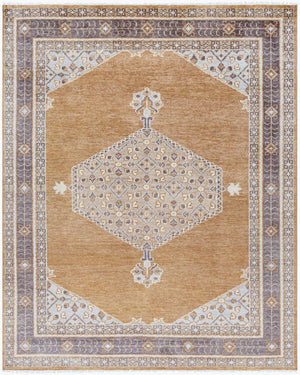 Surya Riviera 10' X 14' Handmade Bohemian Rug In Cotton & New Zealand Wool With Luxurious Fringe Detail Amber Nz Wool,Cotton Riv2302-810