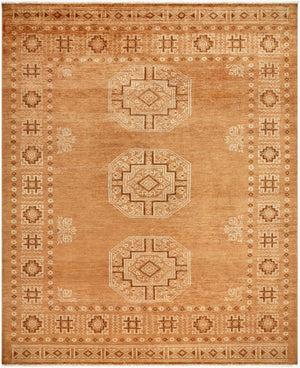 Surya Riviera 10' X 14' Handmade Bohemian Rug In Cotton & New Zealand Wool With Luxurious Fringe Detail Terracotta Nz Wool,Cotton Riv2307-23
